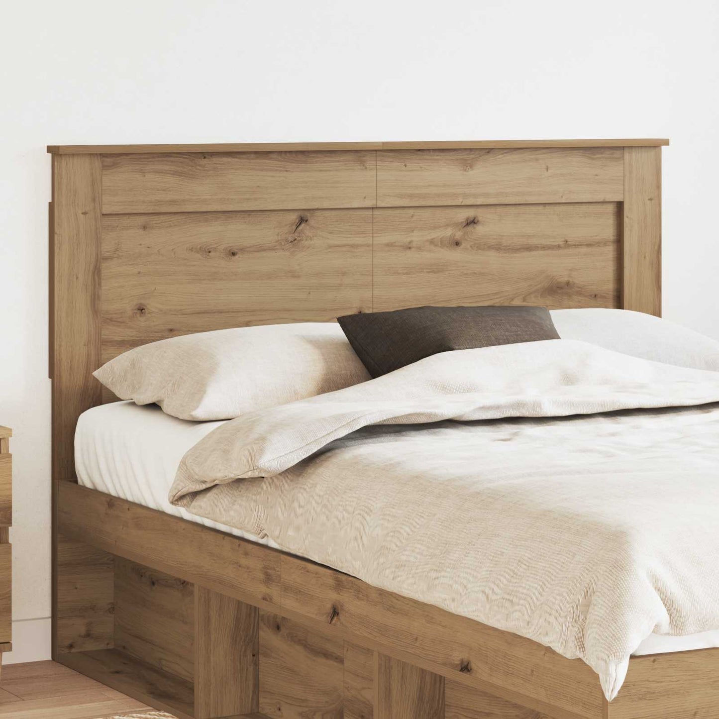 Fejtámla fejtámlával Artisan tölgy 160 cm Faanyag