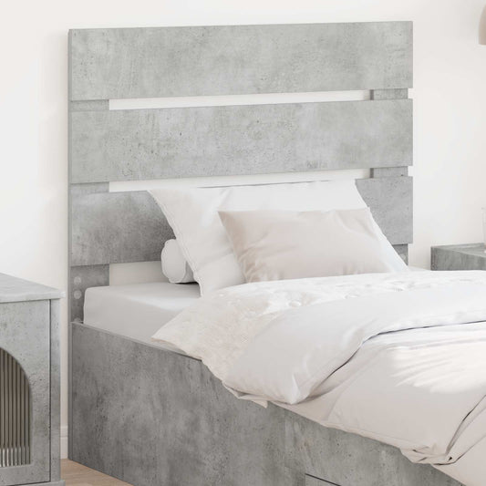Fejtámla Beton Szürke Faanyag