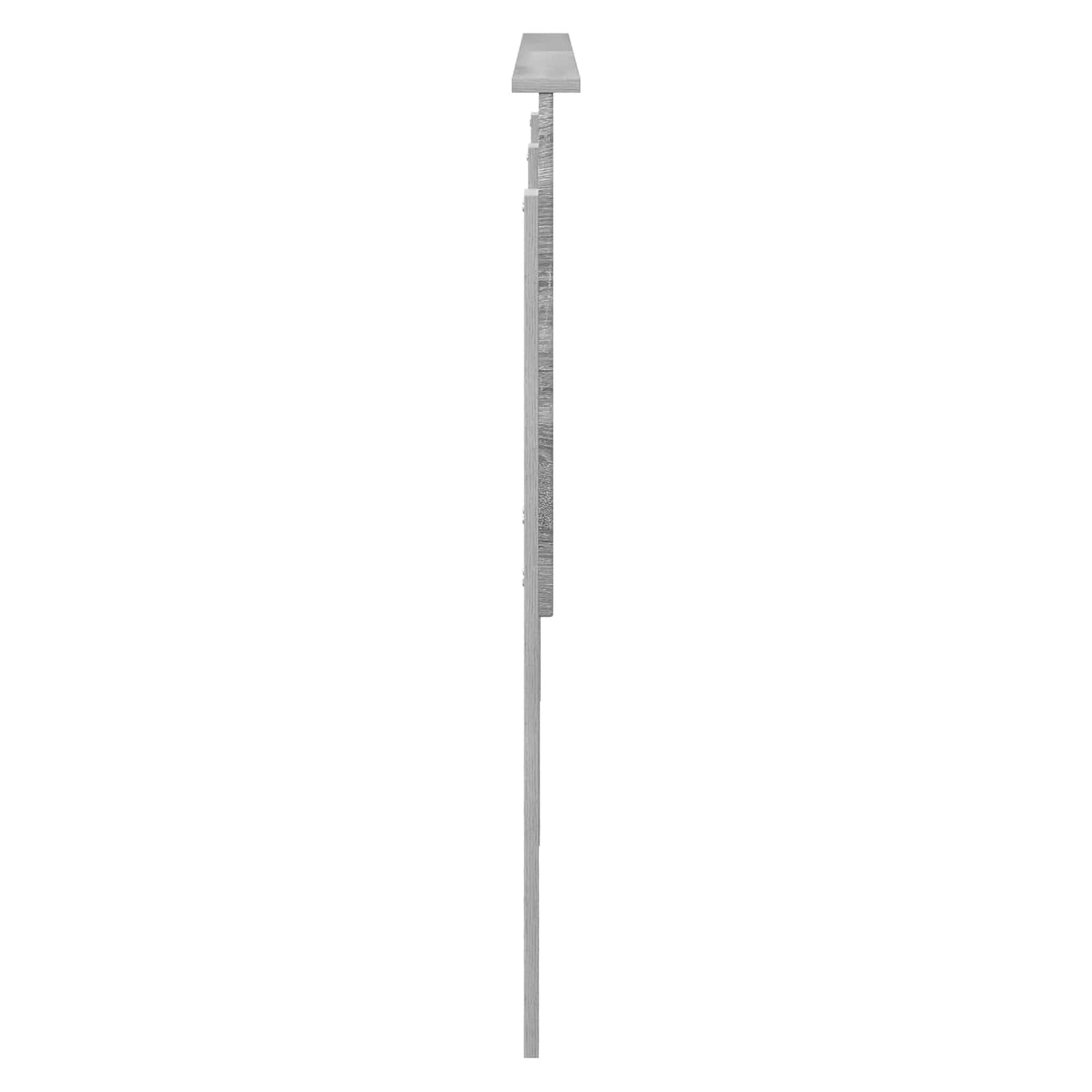 Fejtámla Szürke Sonoma 100 cm Mérnöki fa