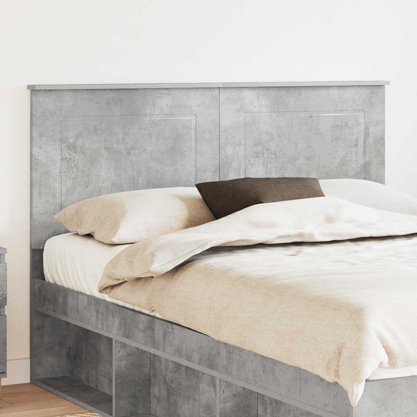 Fejtámla Beton Szürke 100 cm Mérnöki fa