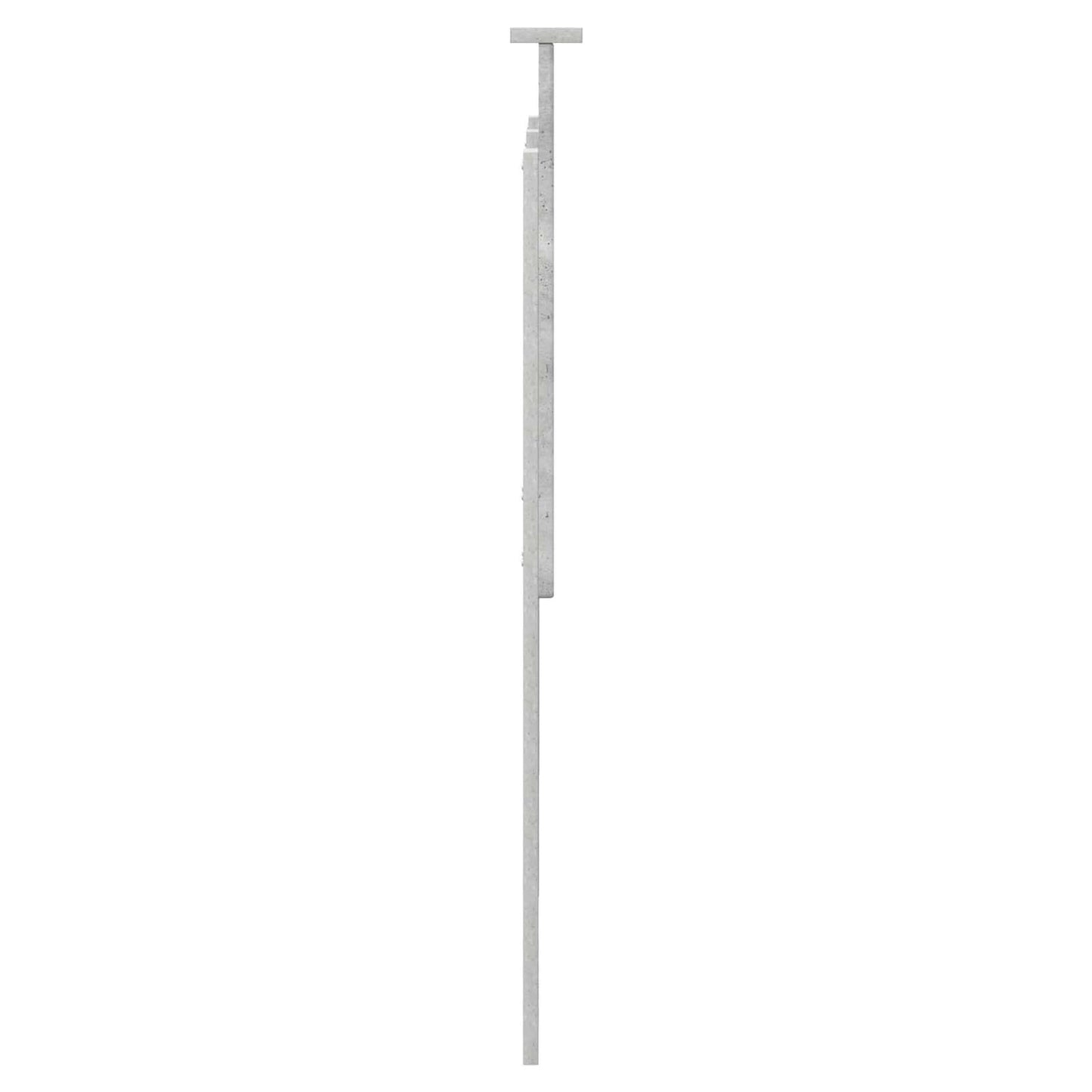Fejtámla Beton Szürke 100 cm Mérnöki fa