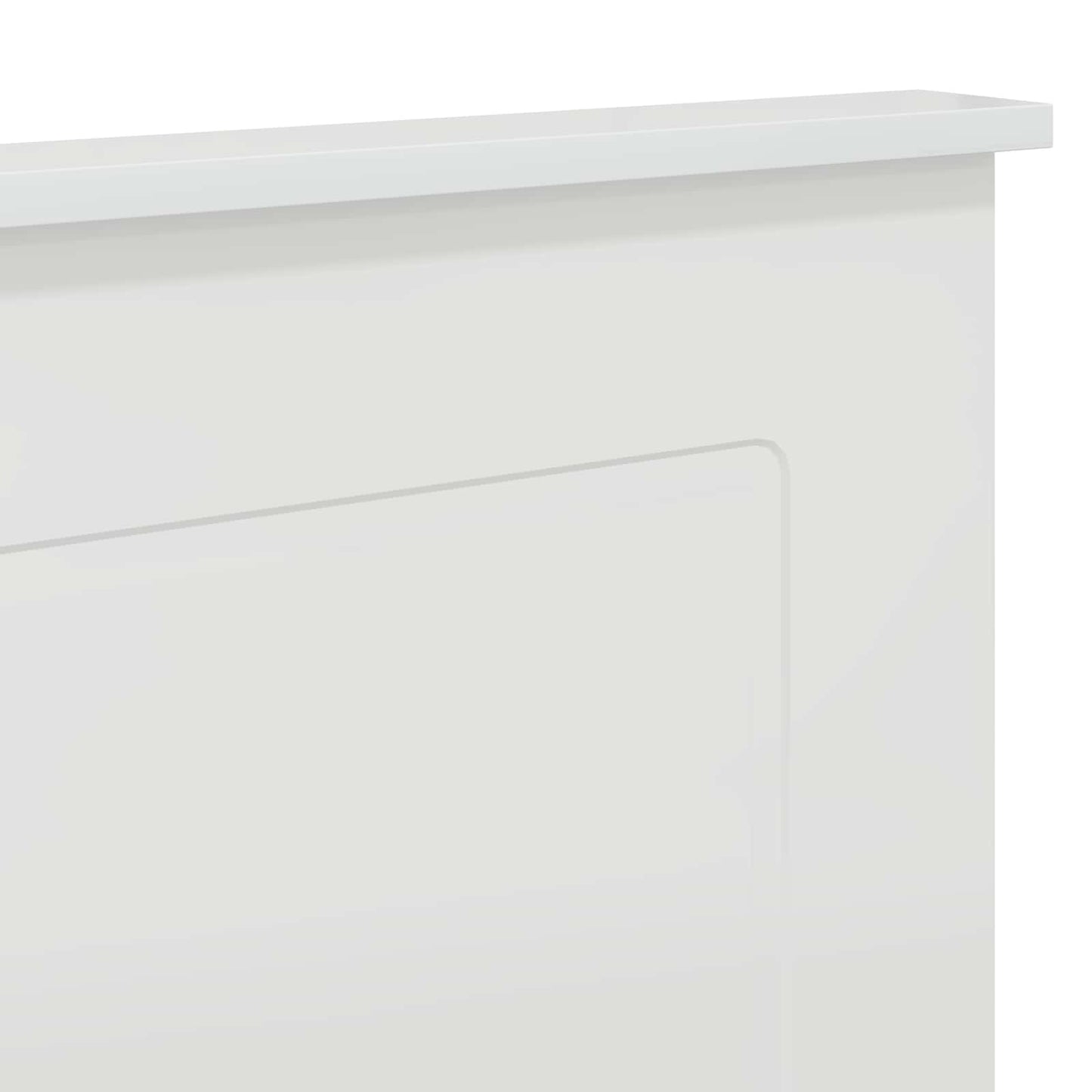 Fejtámla Fényes Fehér 100 cm Mérnöki fa