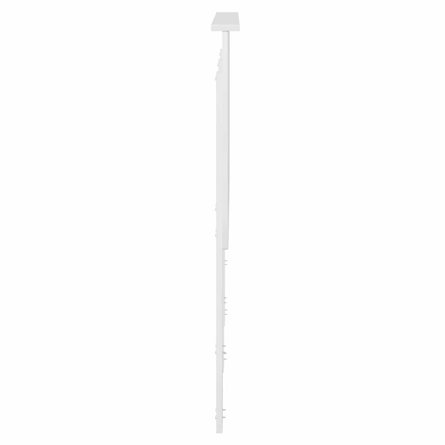 Fejtámla Fényes Fehér 100 cm Mérnöki fa