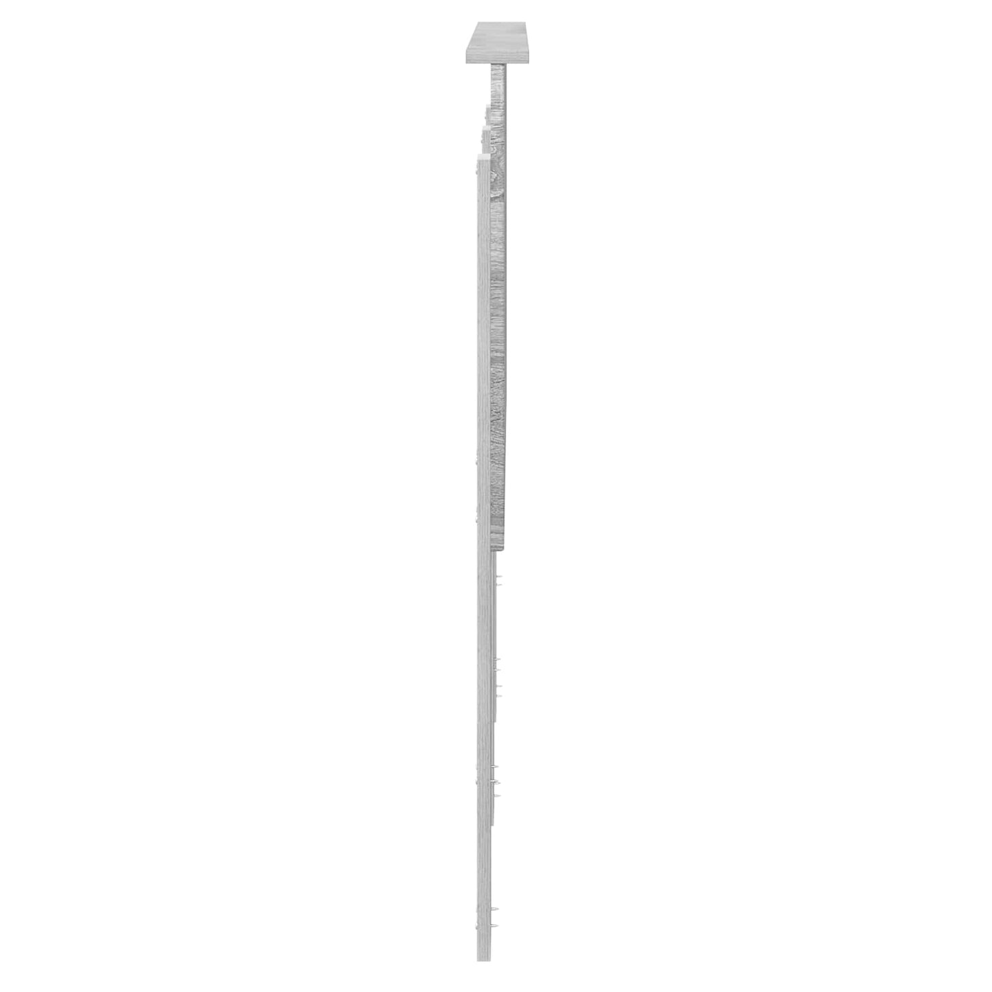 Fejtámla Szürke Sonoma 100 cm Mérnöki fa