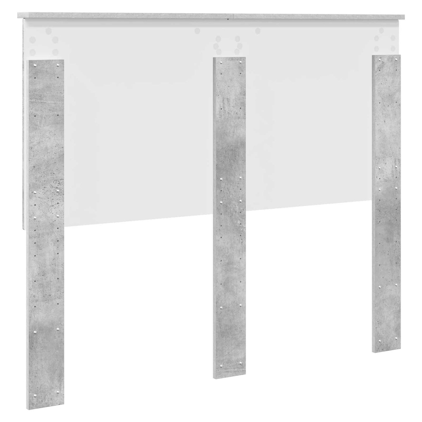 Fejtámla Beton Szürke 100 cm Mérnöki fa