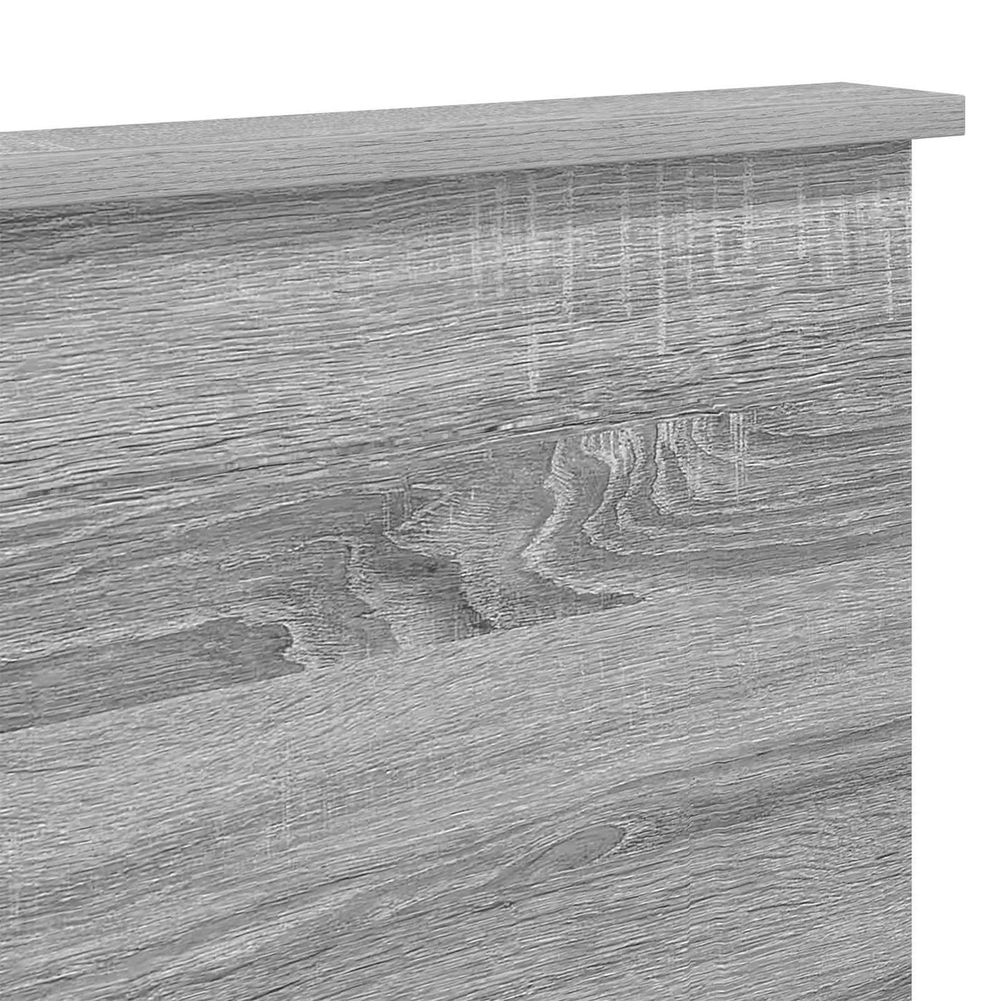 Fejtámla Szürke Sonoma 100 cm Mérnöki fa