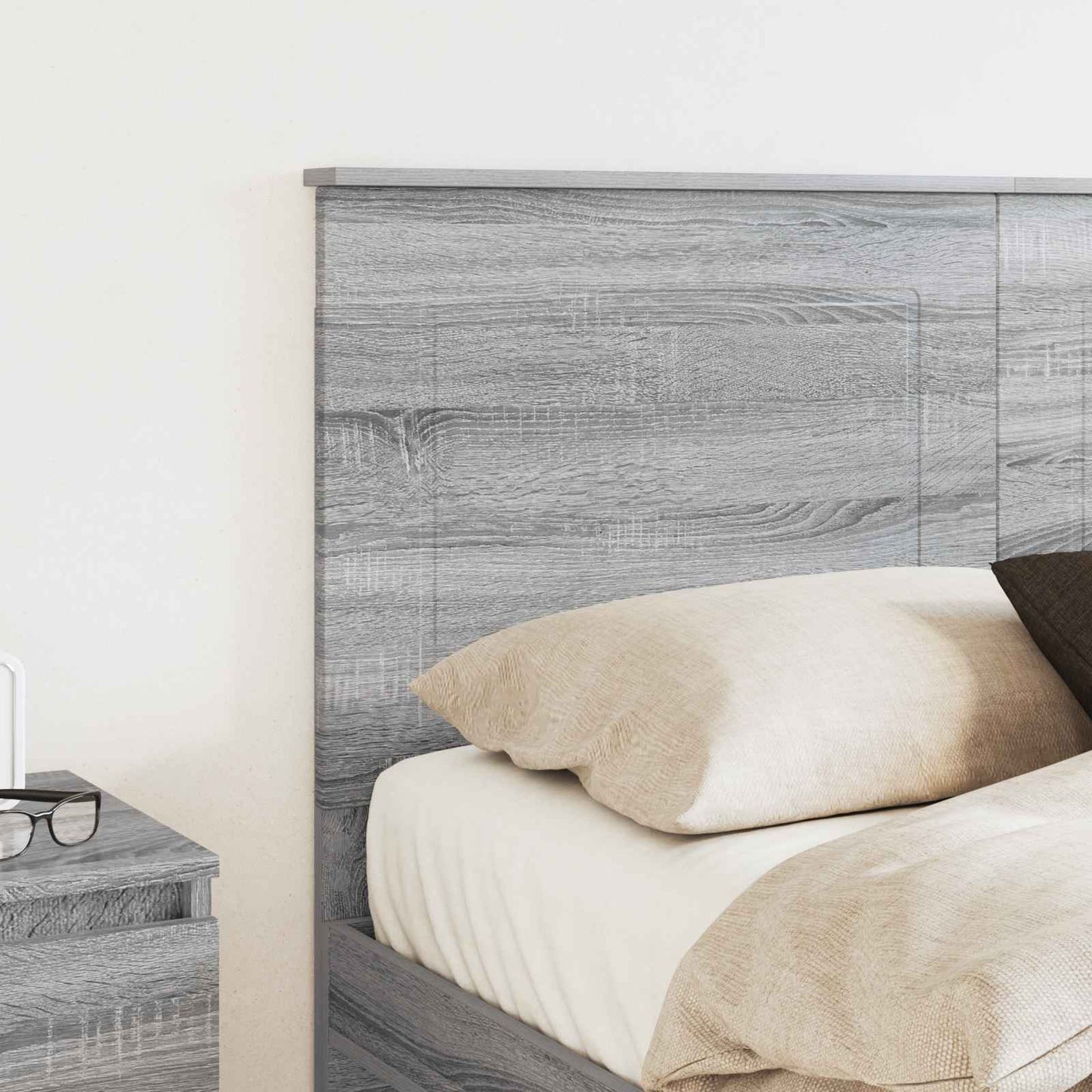 Fejtámla Szürke Sonoma 100 cm Mérnöki fa