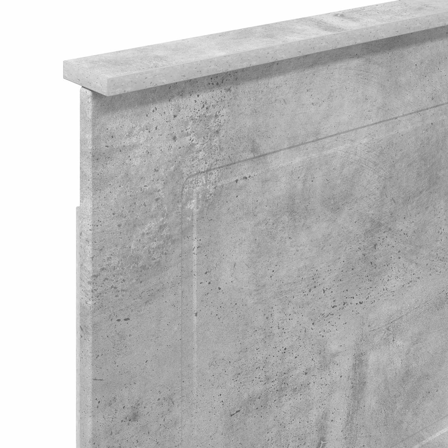 Fejtámla Beton Szürke 100 cm Mérnöki fa