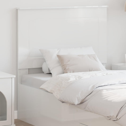 Fejtámla Fényes Fehér 100 cm Mérnöki fa