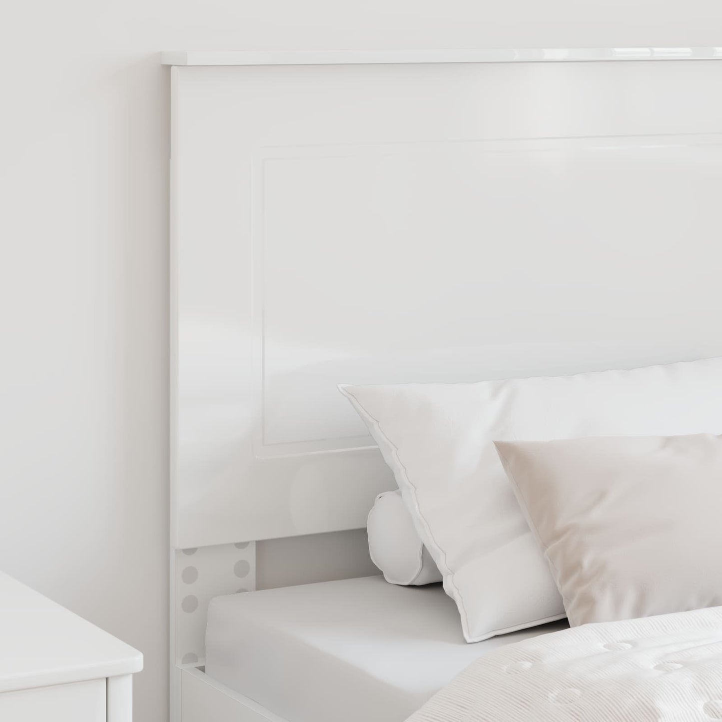 Fejtámla Fényes Fehér 100 cm Mérnöki fa