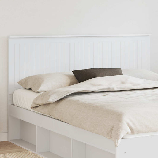 Fejtámla fejtámlával Fehér 160 cm Faanyag