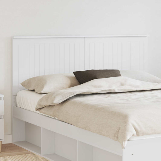 Fejtámla fejtámlával Fehér 150 cm Faanyag