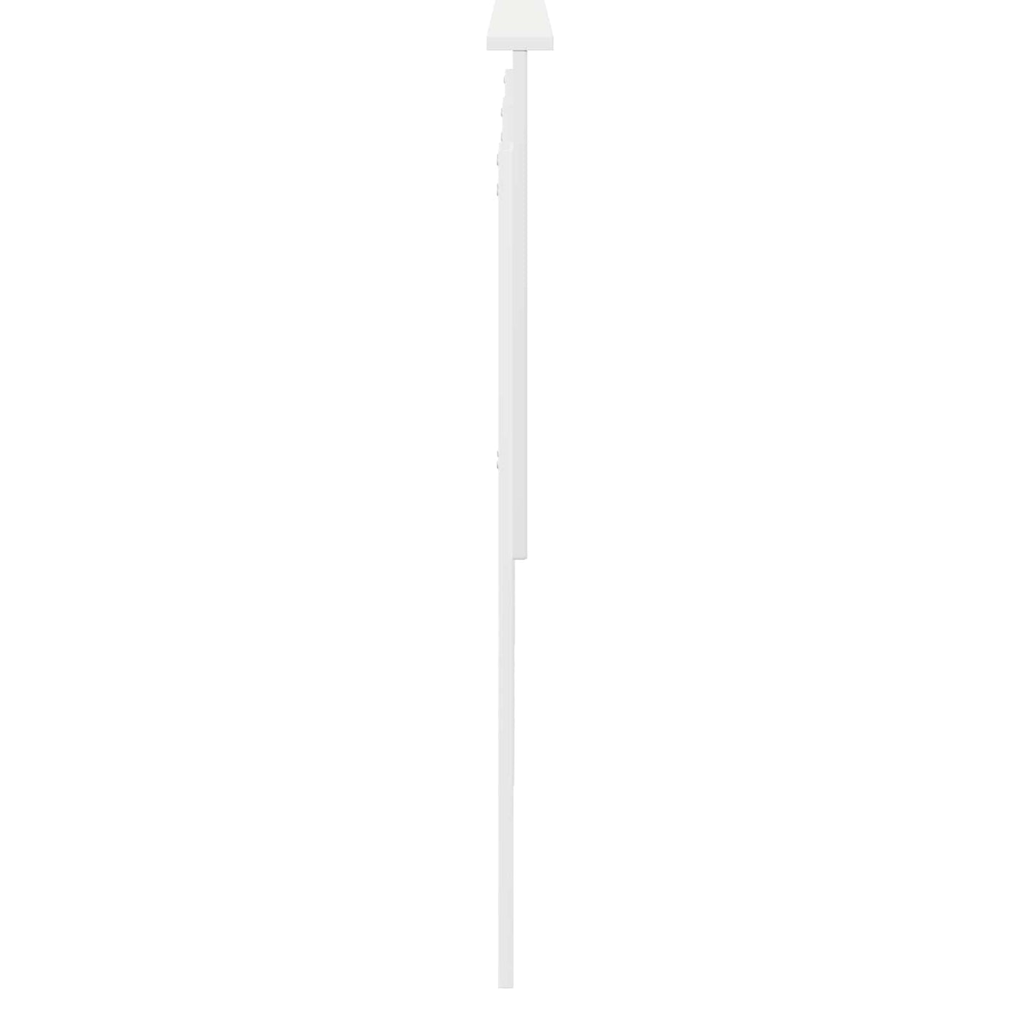 Fejtámla fejtámlával Fehér 150 cm Faanyag