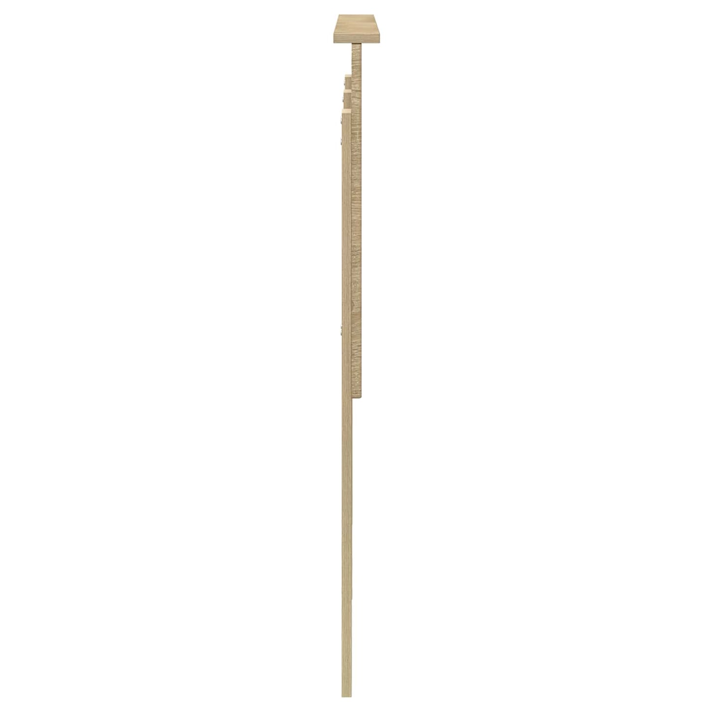 Fejtámla fejtámlával Sonoma tölgy 120 cm Faanyag