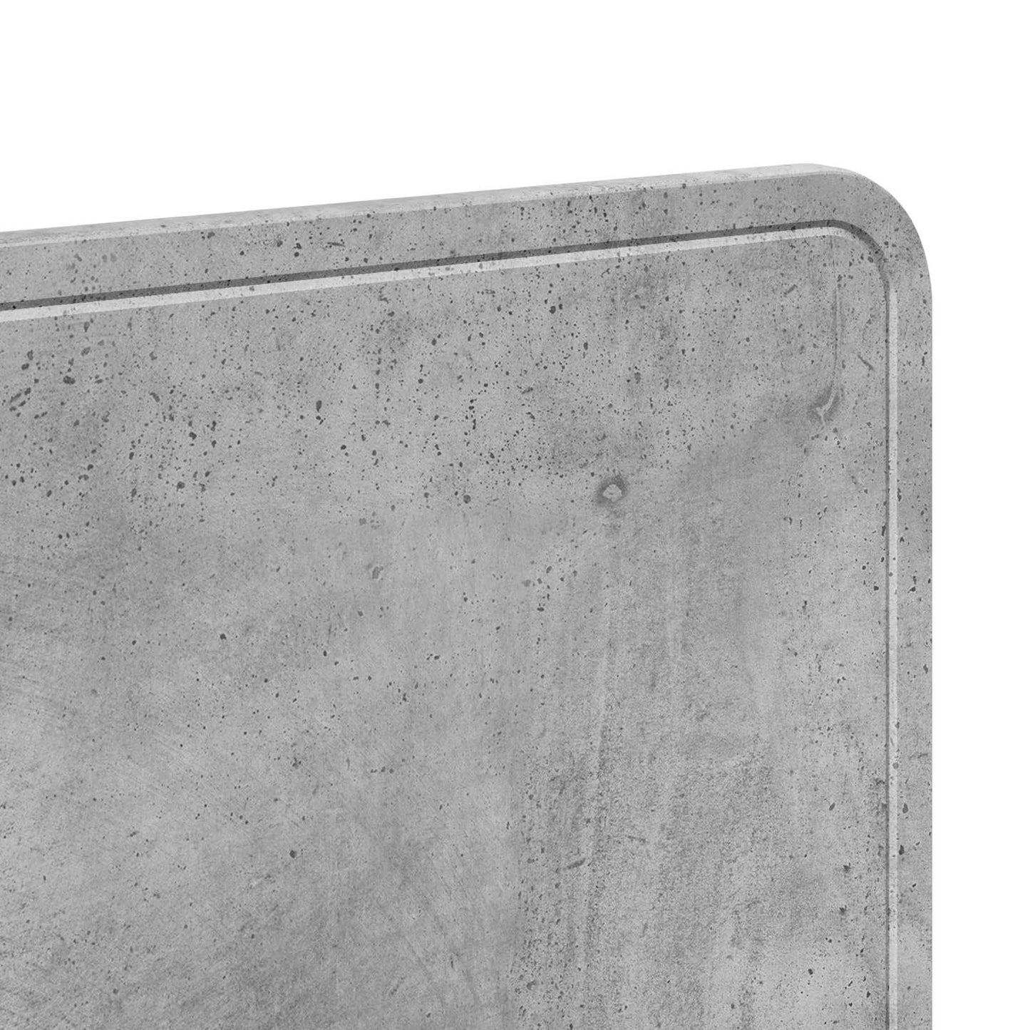 Fejtámla Beton Szürke Szerelt fa