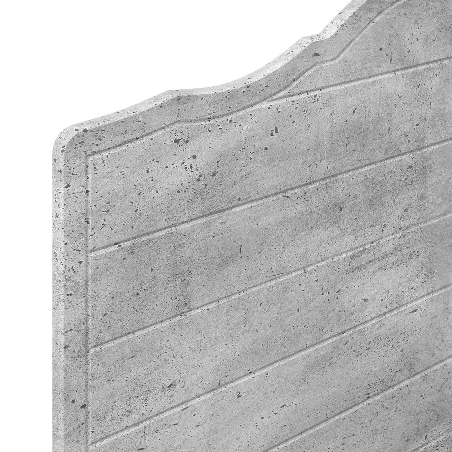Fejtámla Beton Szürke Szerelt fa