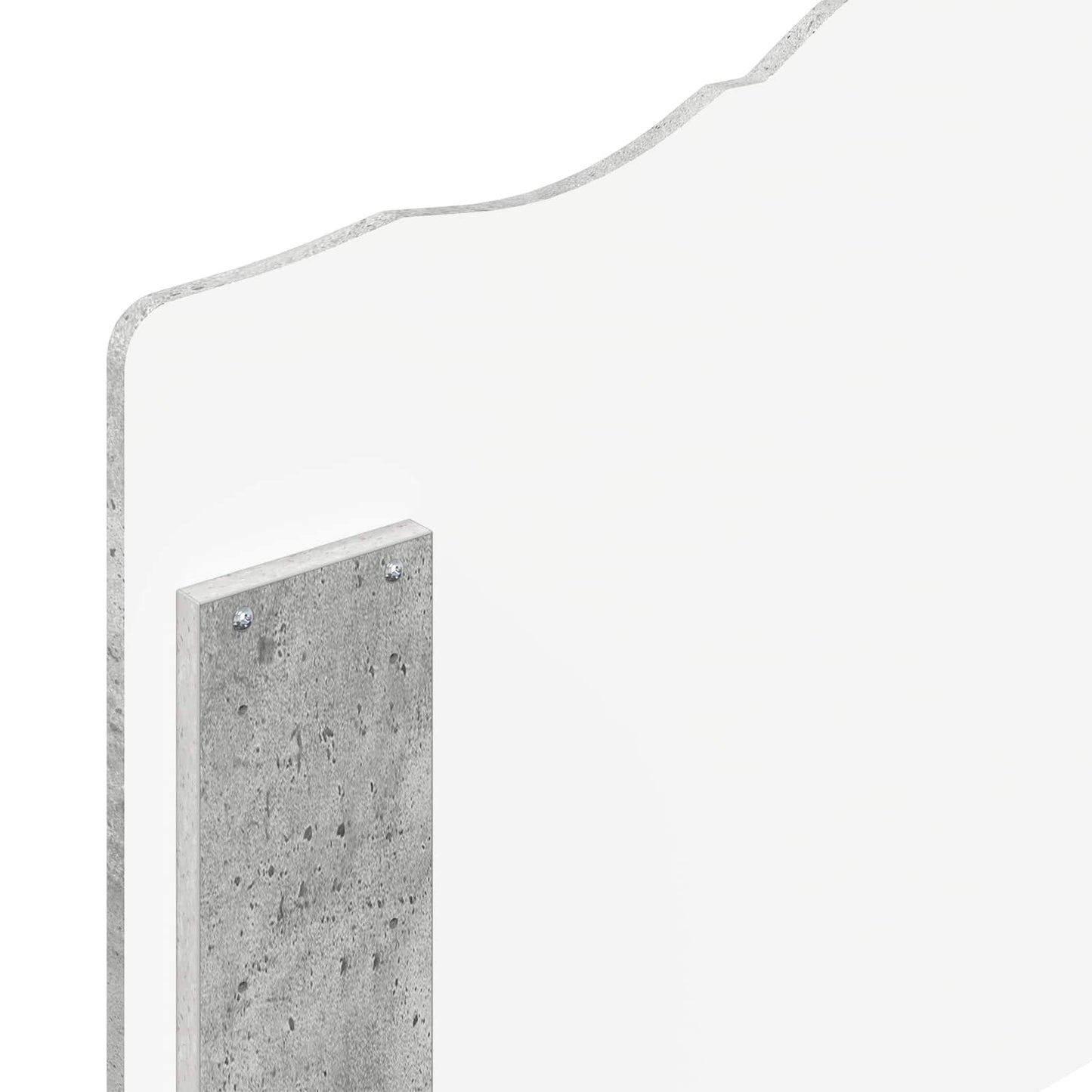 Fejtámla Beton Szürke Szerelt fa