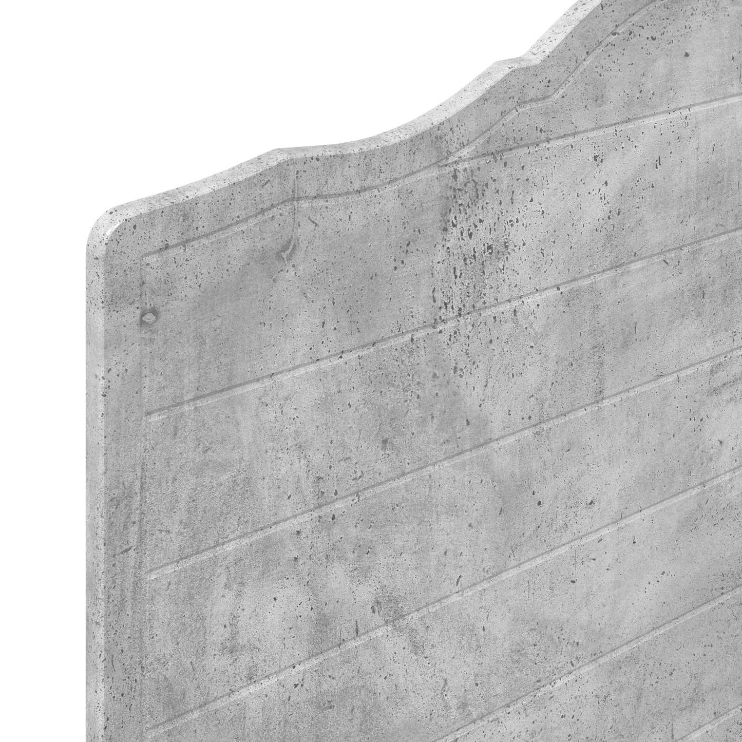 Fejtámla Beton Szürke Szerelt fa