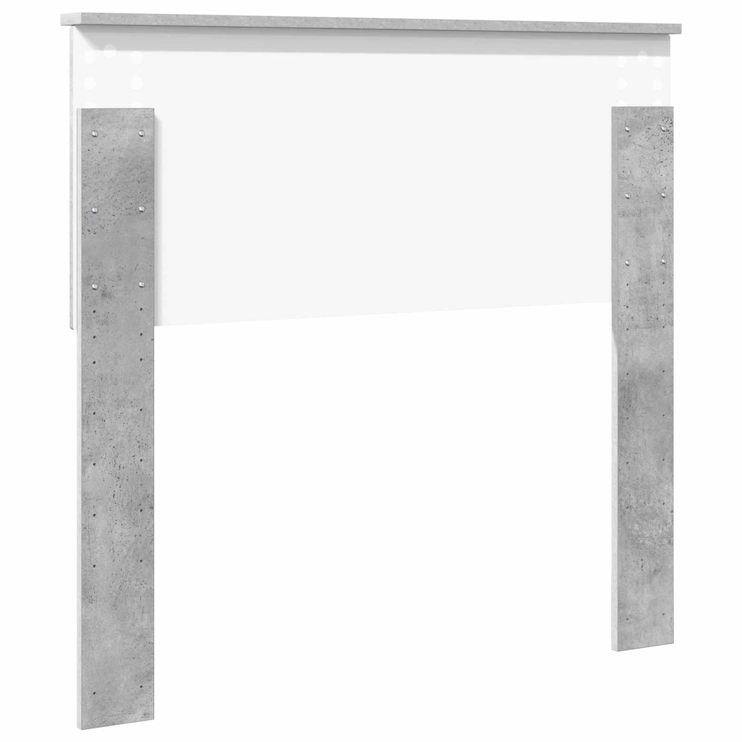 Fejtámla Beton Szürke Szerelt fa