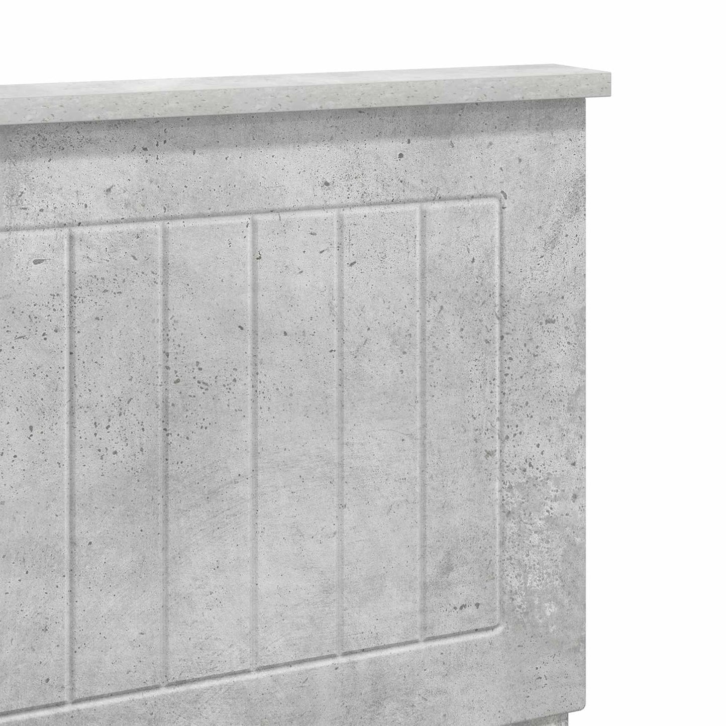 Fejtámla Beton Szürke Szerelt fa