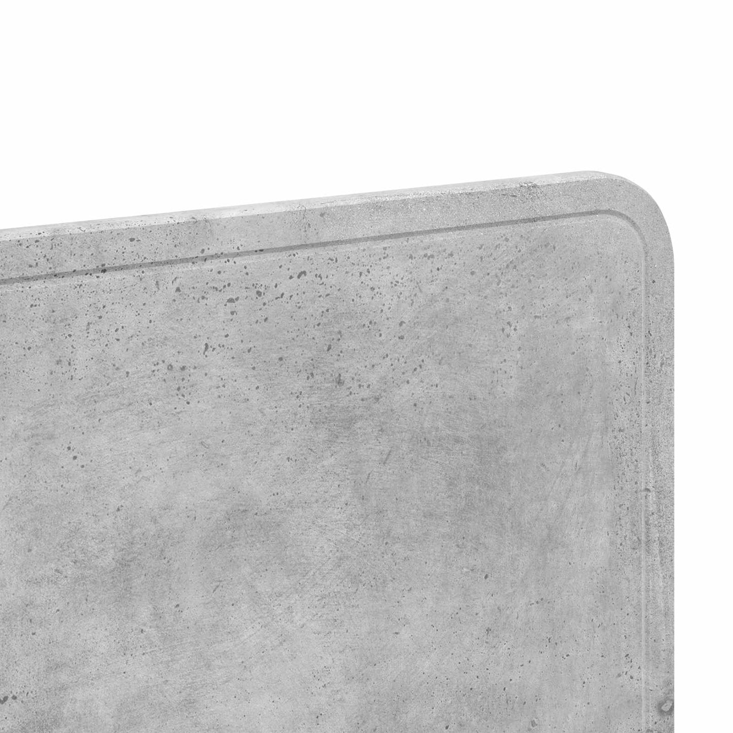 Fejtámla Beton Szürke Szerelt fa