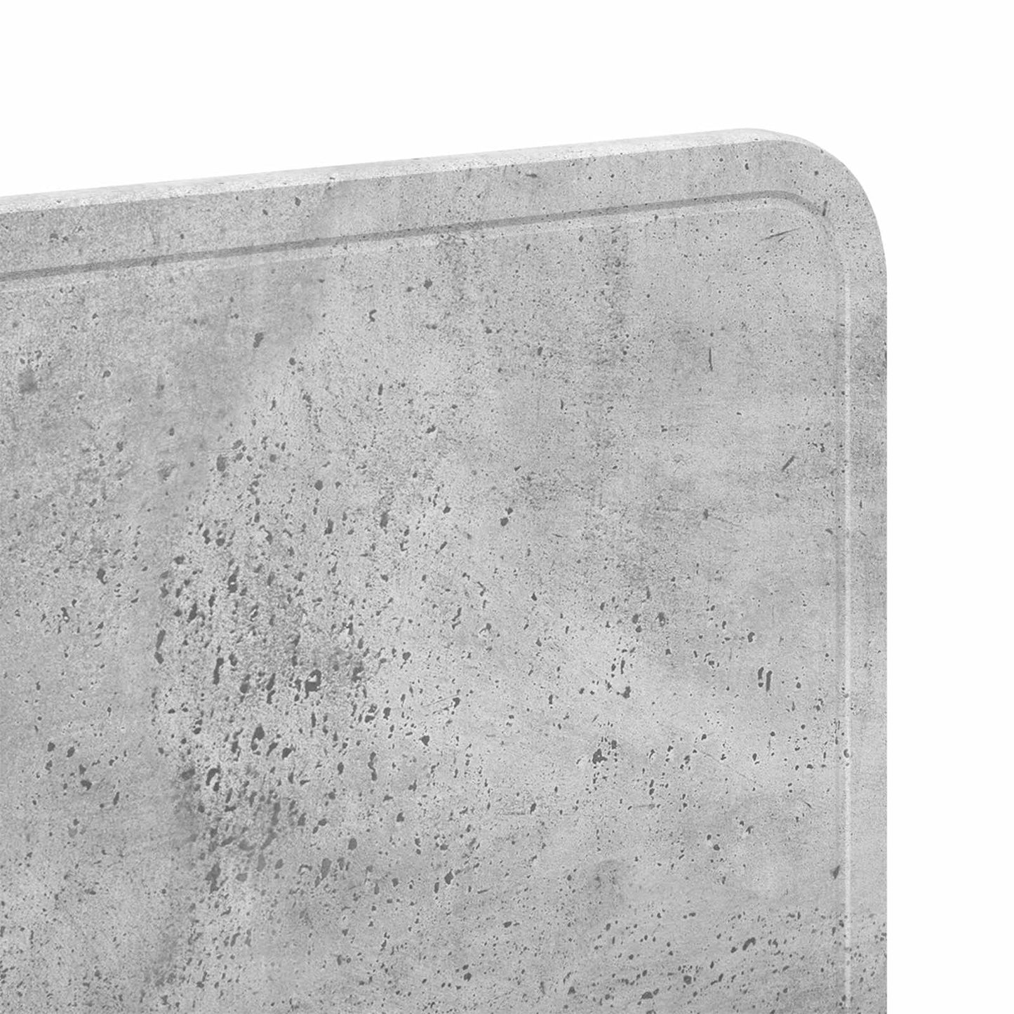 Fejtámla Beton Szürke Szerelt fa