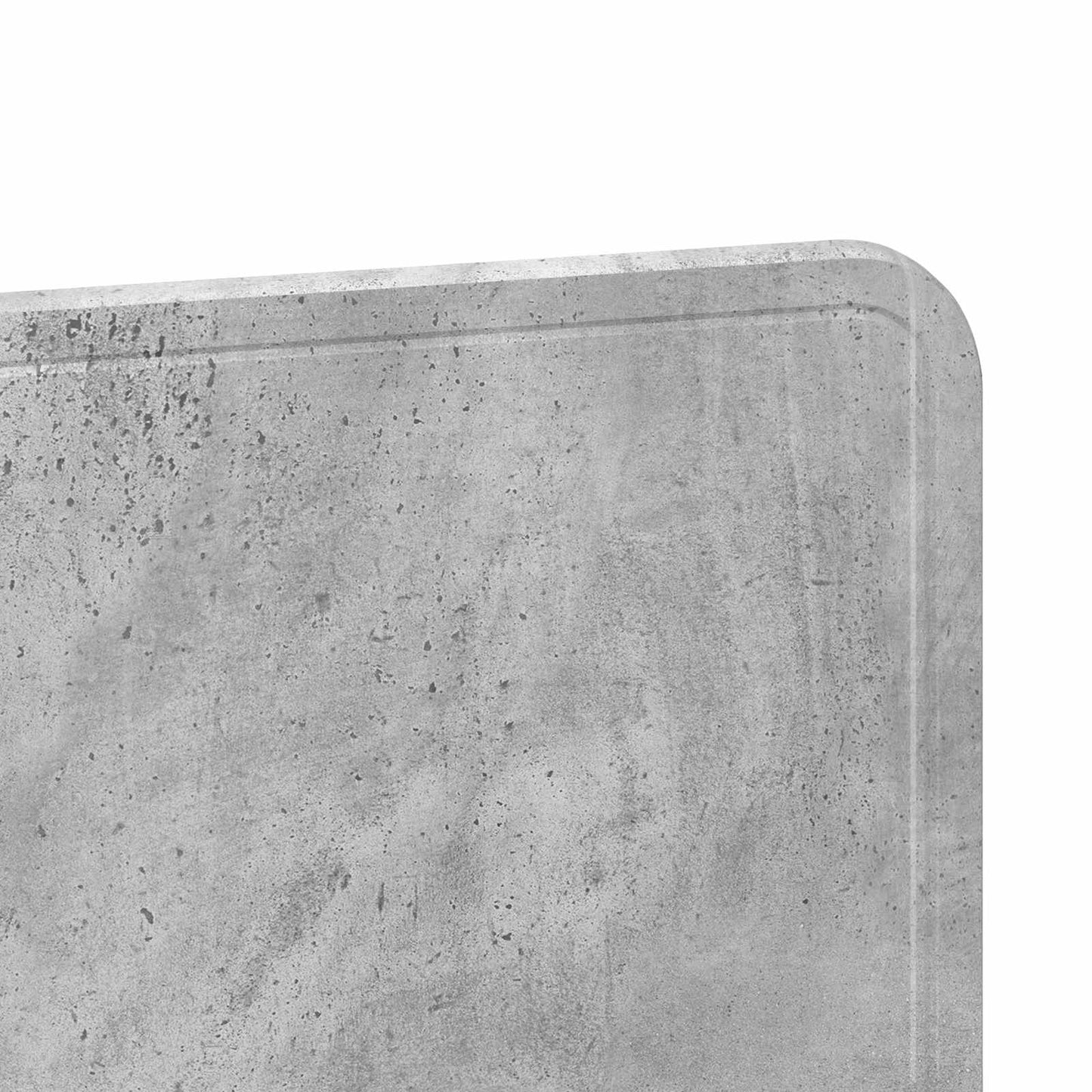 Fejtámla Beton Szürke Szerelt fa