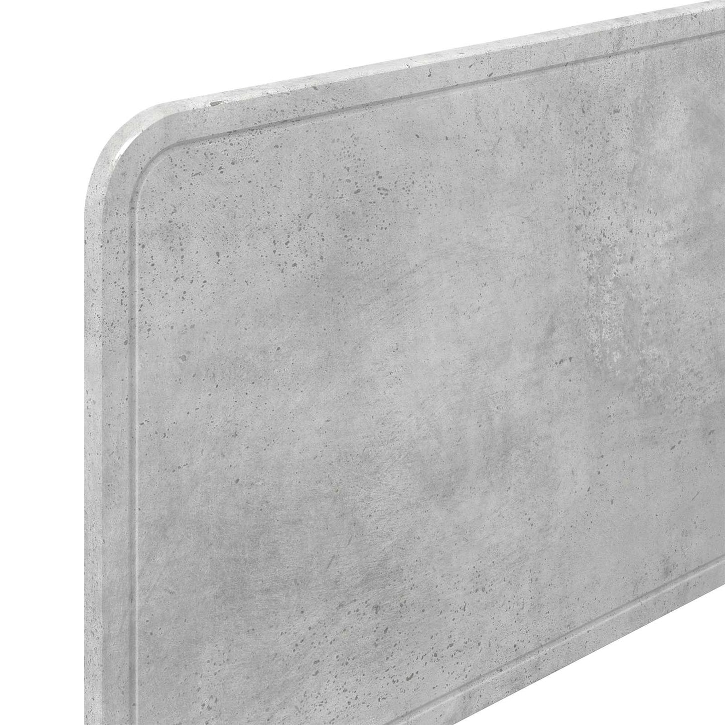 Fejtámla Beton Szürke Szerelt fa