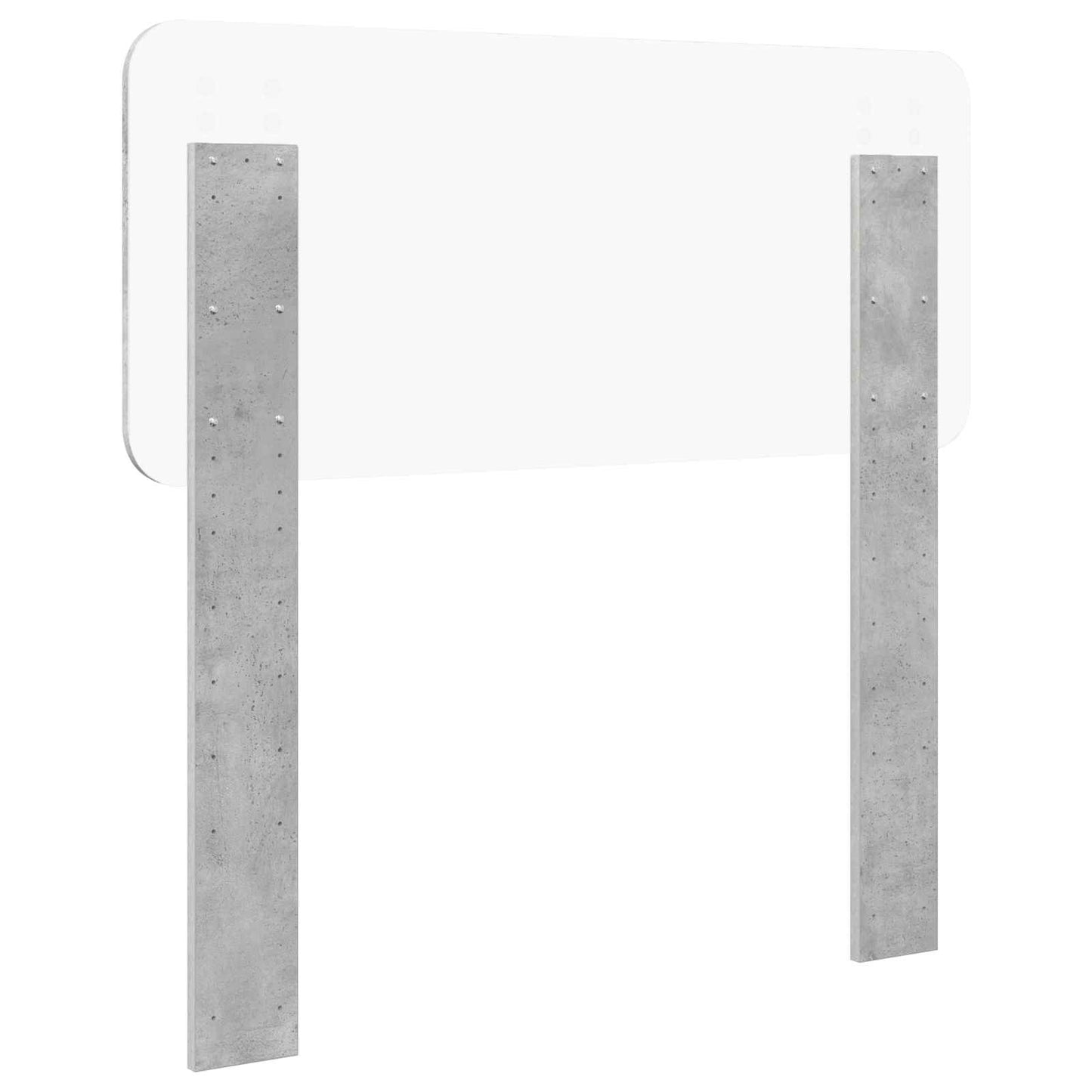 Fejtámla Beton Szürke Szerelt fa
