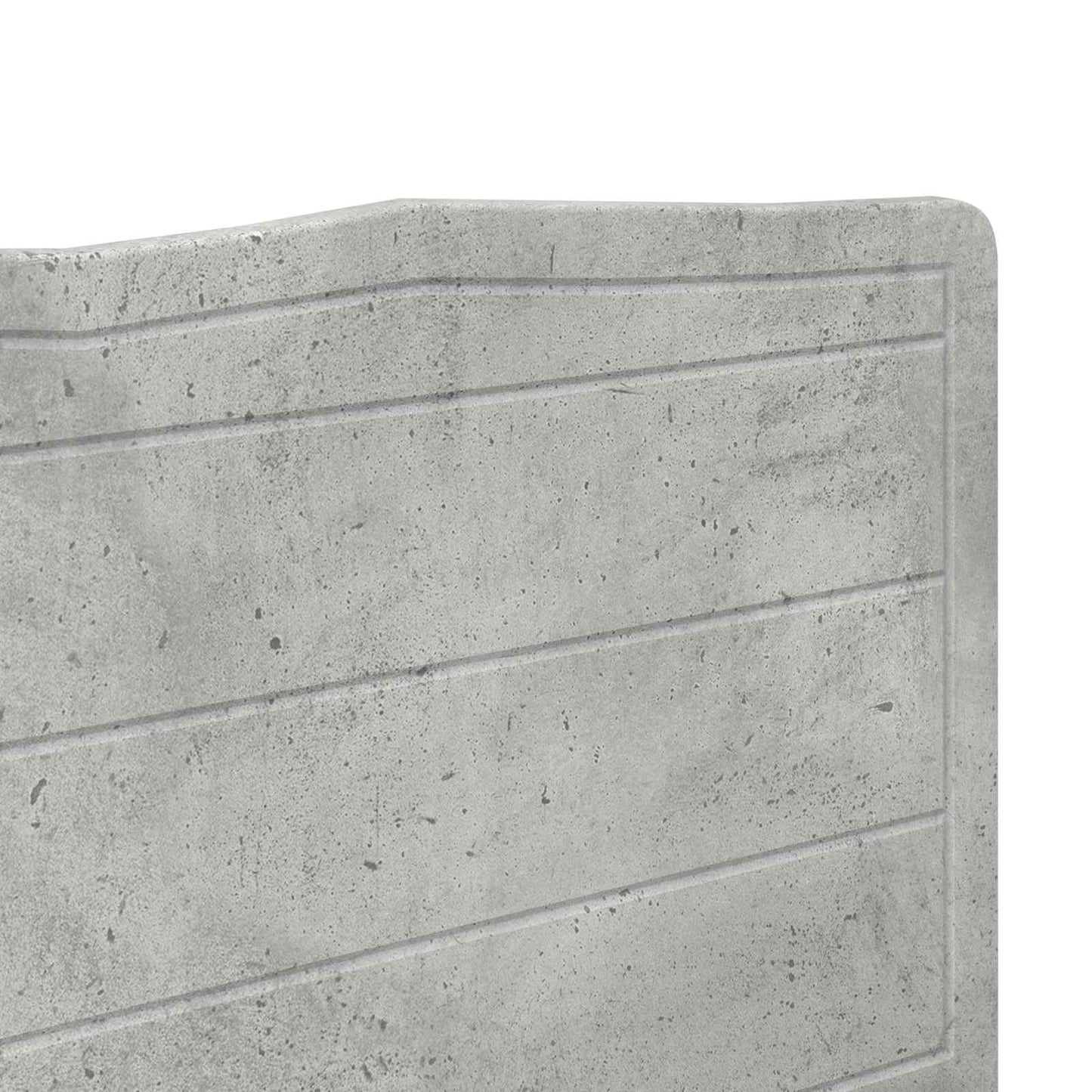 Fejtámla Beton Szürke Szerelt fa