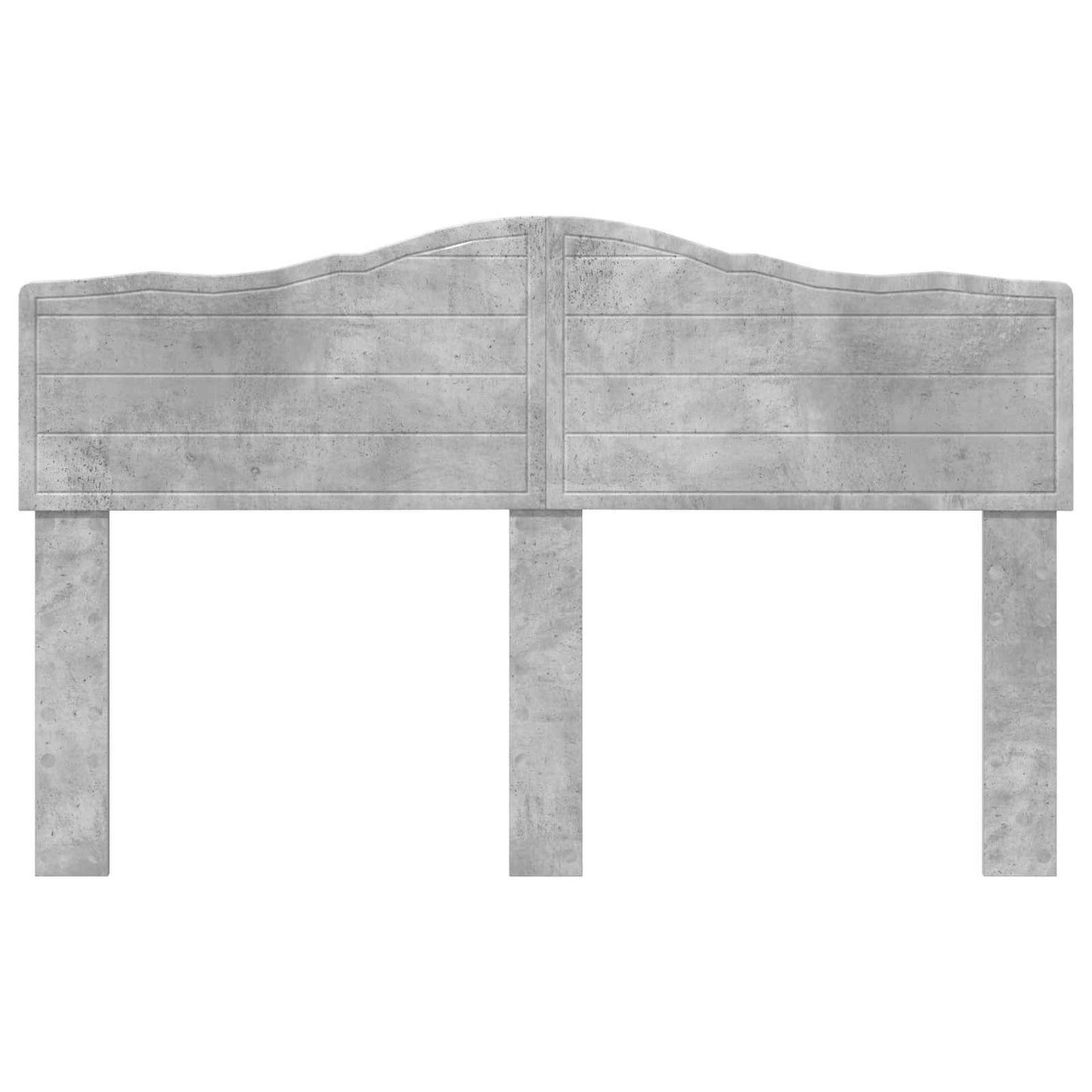 Fejtámla Beton Szürke Szerelt fa