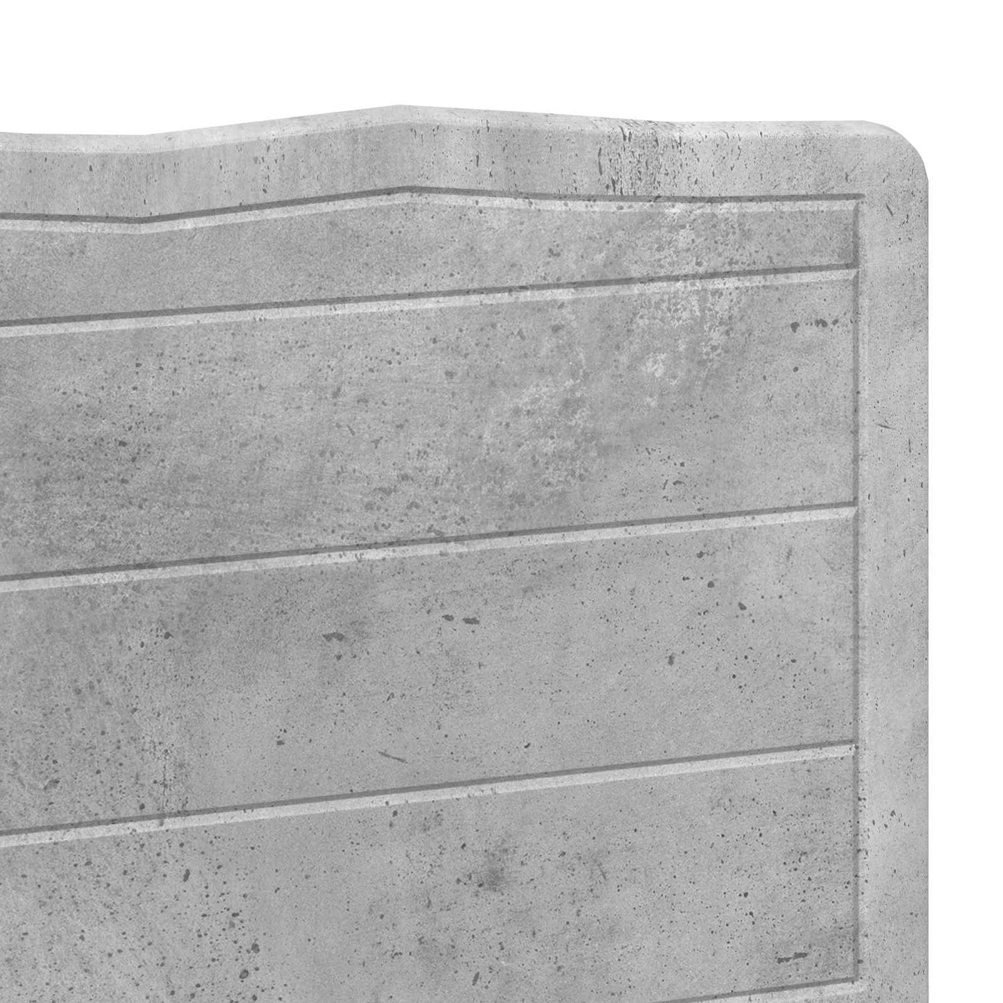 Fejtámla Beton Szürke Szerelt fa