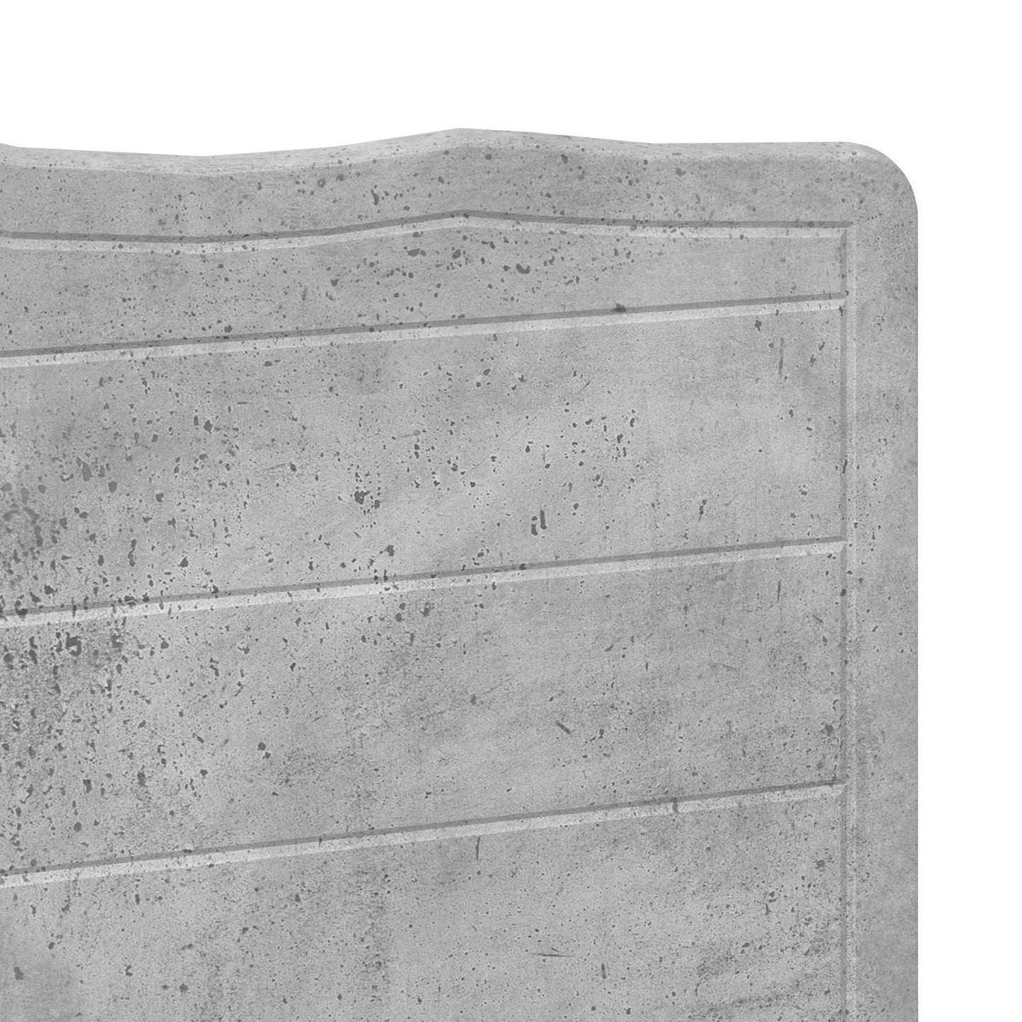Fejtámla Beton Szürke Szerelt fa