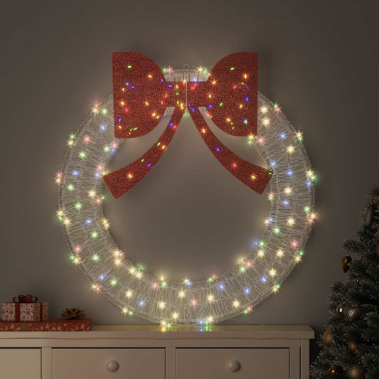 Koszorú 150 LED-del Sokszínű 120 cm Akril