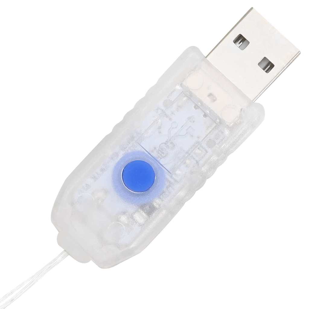 Koszorú Meleg fehér 120 x 120 x 10 cm PET 150 LED