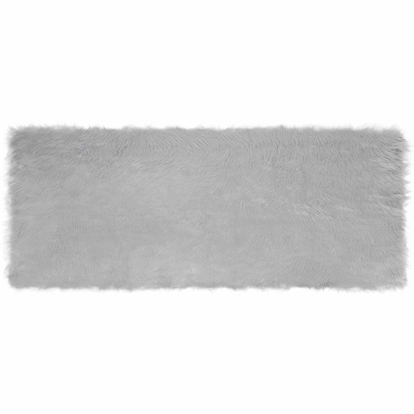 Műbáránybőr szőnyeg TAFALLA Szürke 80 x 200 cm Poliészter