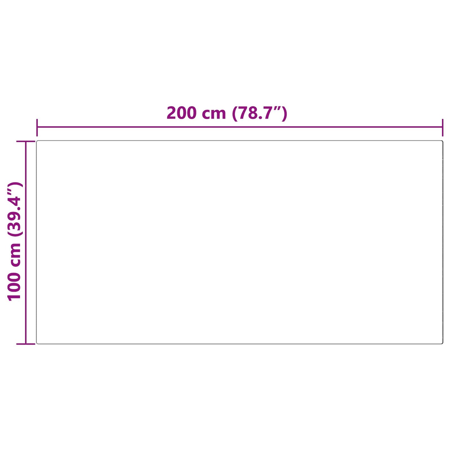 Műbáránybőr szőnyeg TAFALLA Szürke 100 x 200 cm Poliészter