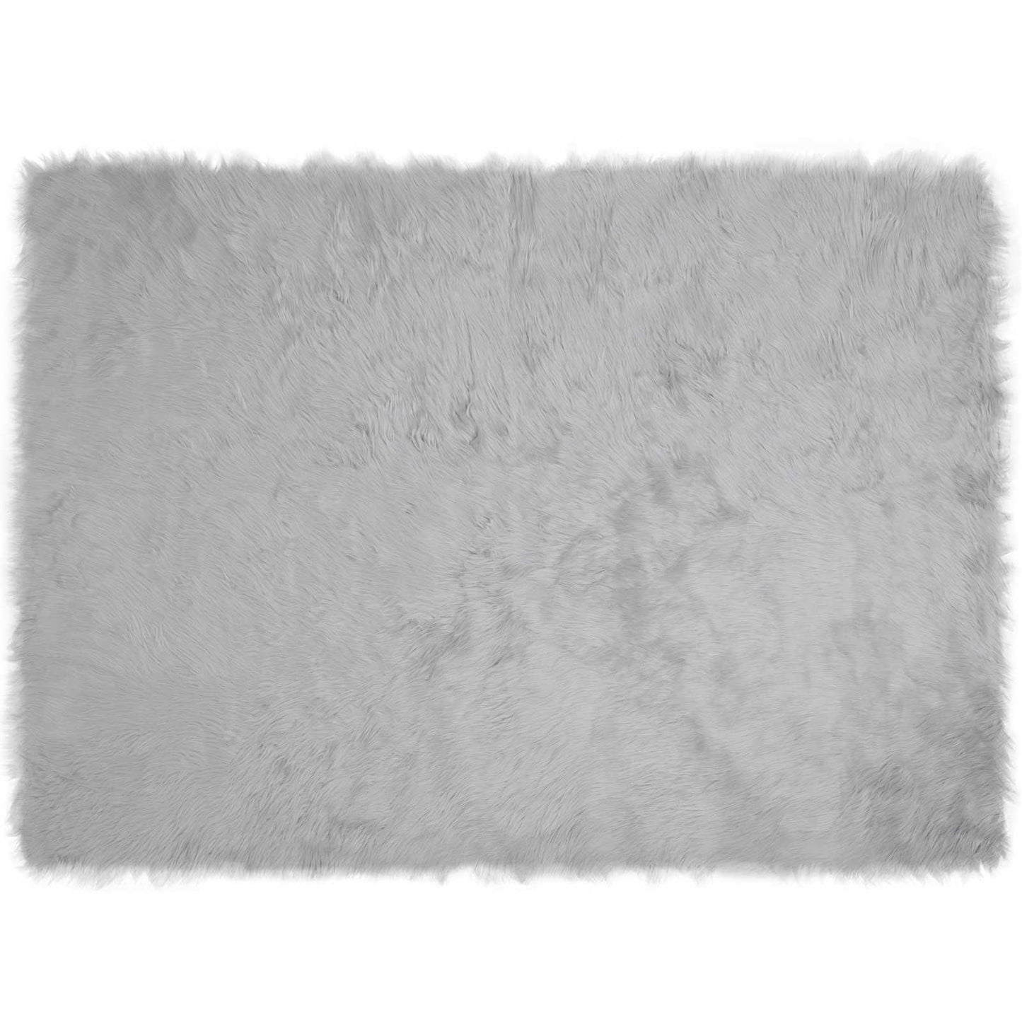 Műbáránybőr szőnyeg TAFALLA Szürke 160 x 230 cm Poliészter