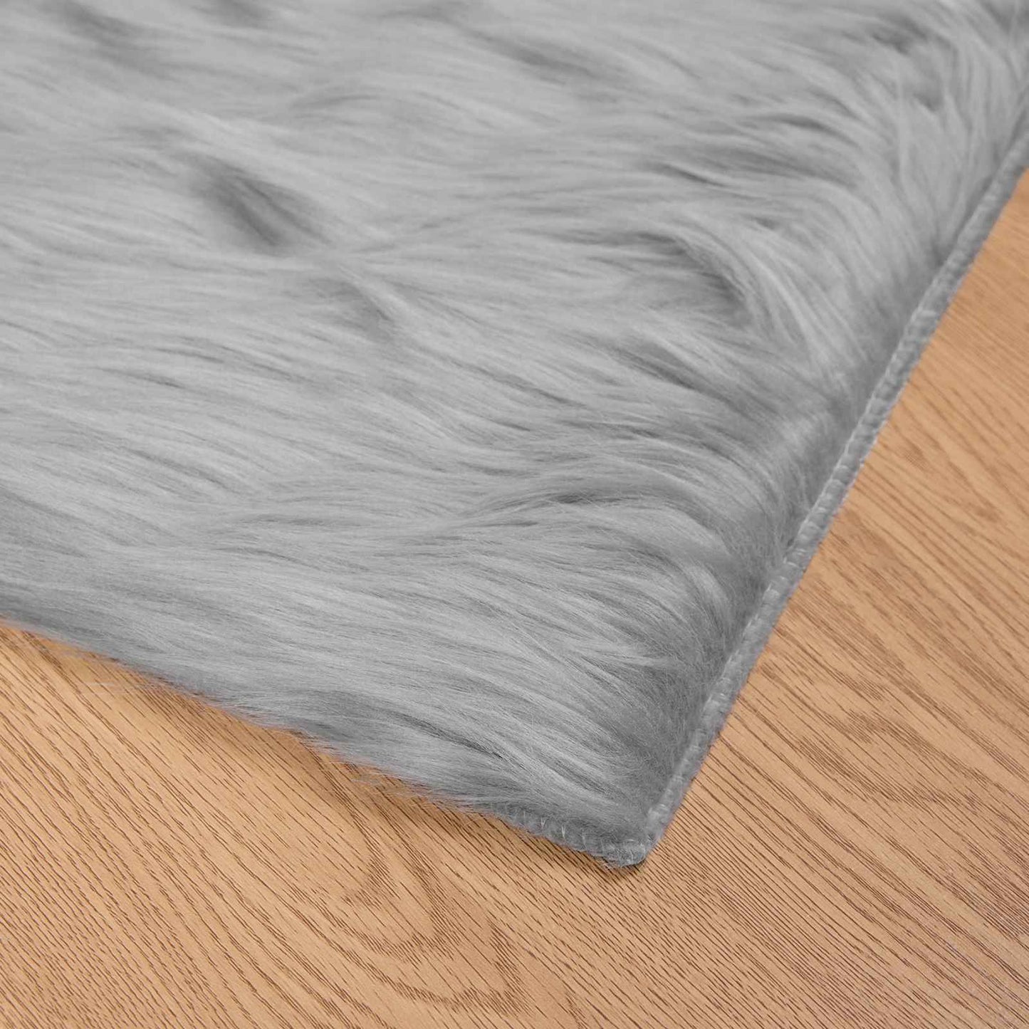 Műbáránybőr szőnyeg TAFALLA Szürke 200 x 280 cm Poliészter