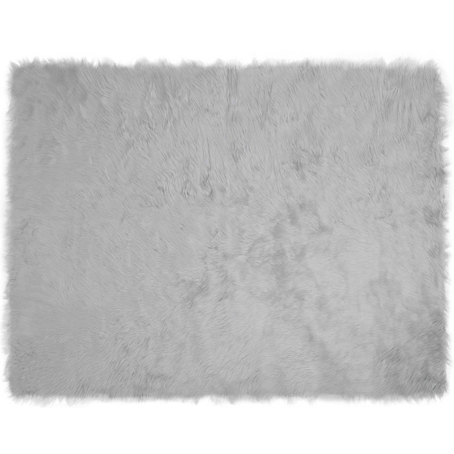 Műbáránybőr szőnyeg TAFALLA Szürke 240 x 340 cm Poliészter