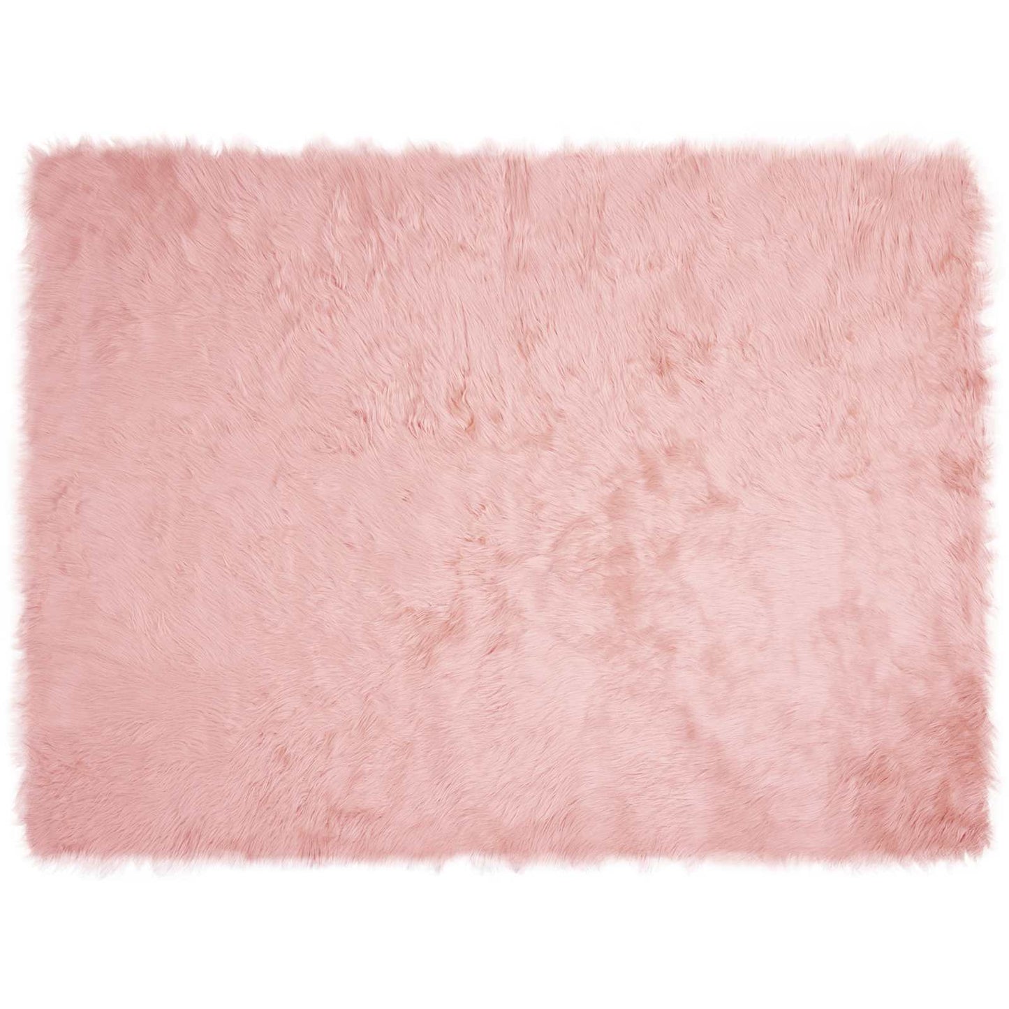 Műbáránybőr szőnyeg TAFALLA Rózsaszín 160 x 230 cm Poliészter