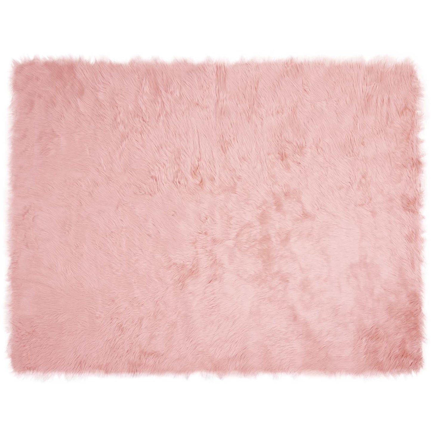 Műbáránybőr szőnyeg TAFALLA Rózsaszín 240 x 340 cm Poliészter