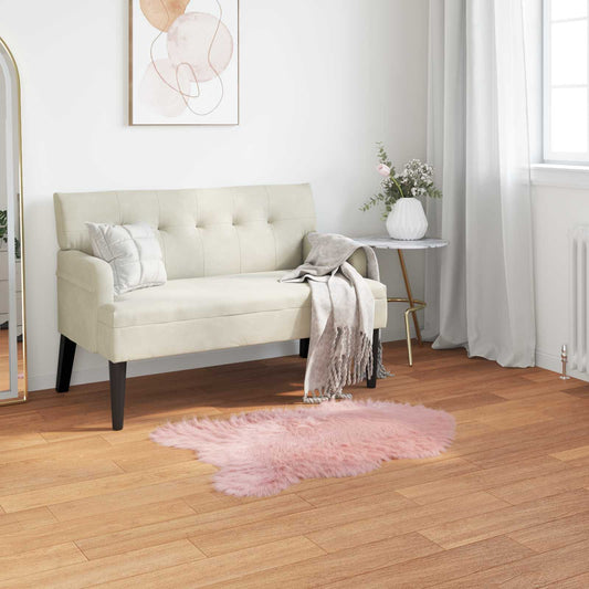 Műbáránybőr szőnyeg TAFALLA Rózsaszín 50 x 80 cm Poliészter