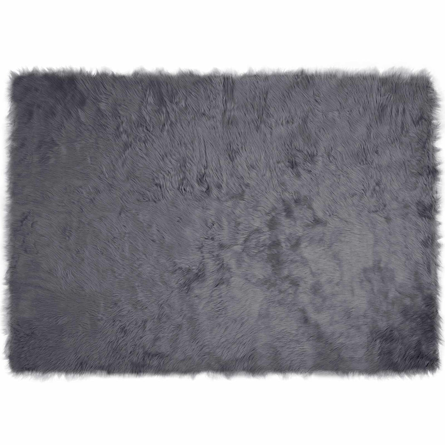 Műbáránybőr szőnyeg TAFALLA Antracitszürke 160 x 230 cm