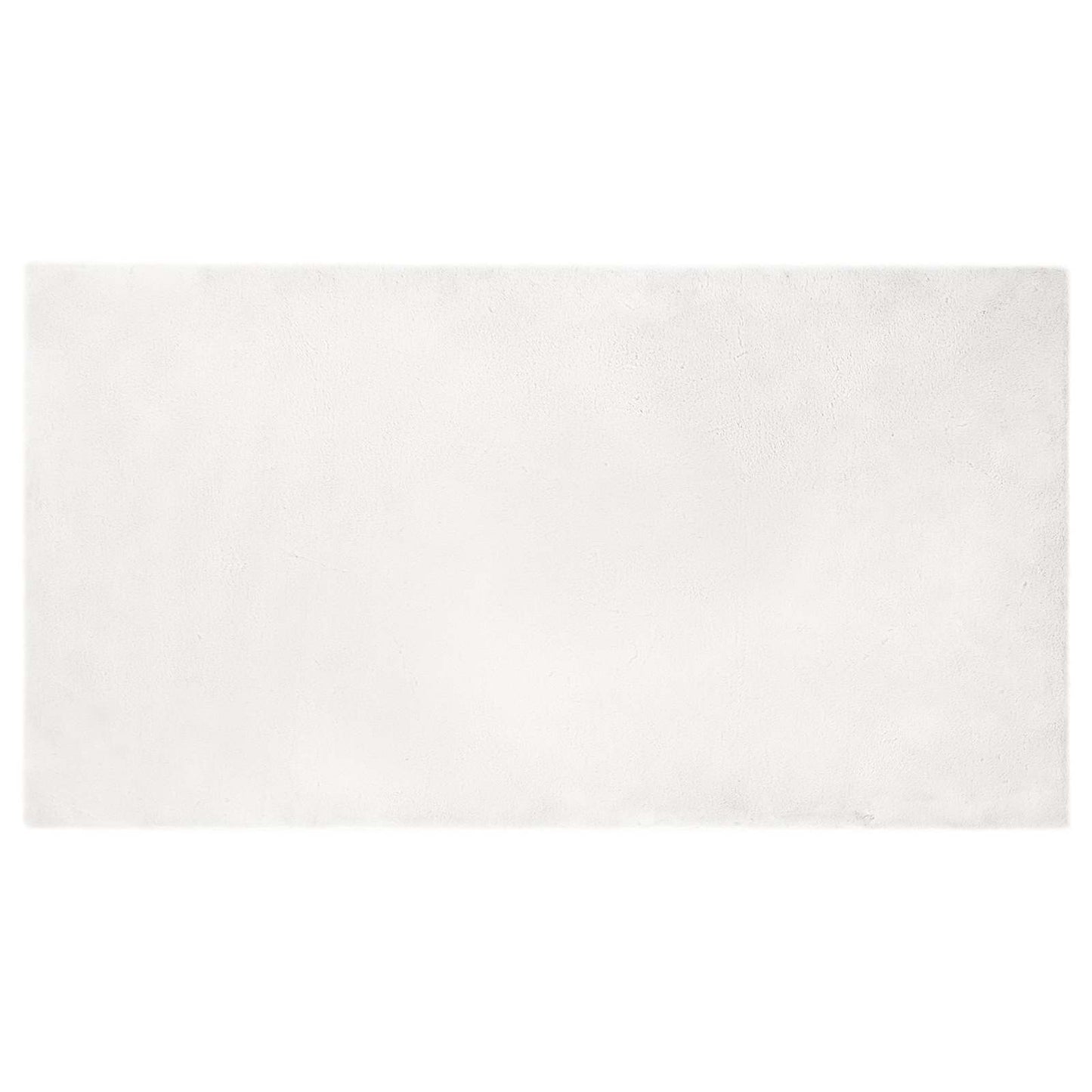 Csúszásgátlós műnyúl szőnyeg OLITE Fehér 60 x 110 cm Poliészter