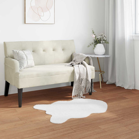 Csúszásgátlós műnyúl szőnyeg OLITE Fehér 50 x 80 cm Poliészter