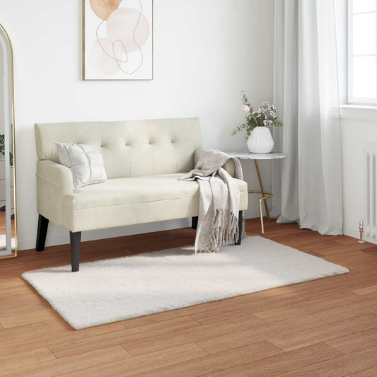 Csúszásgátlós műnyúl szőnyeg OLITE Krémszínű 80 x 150 cm