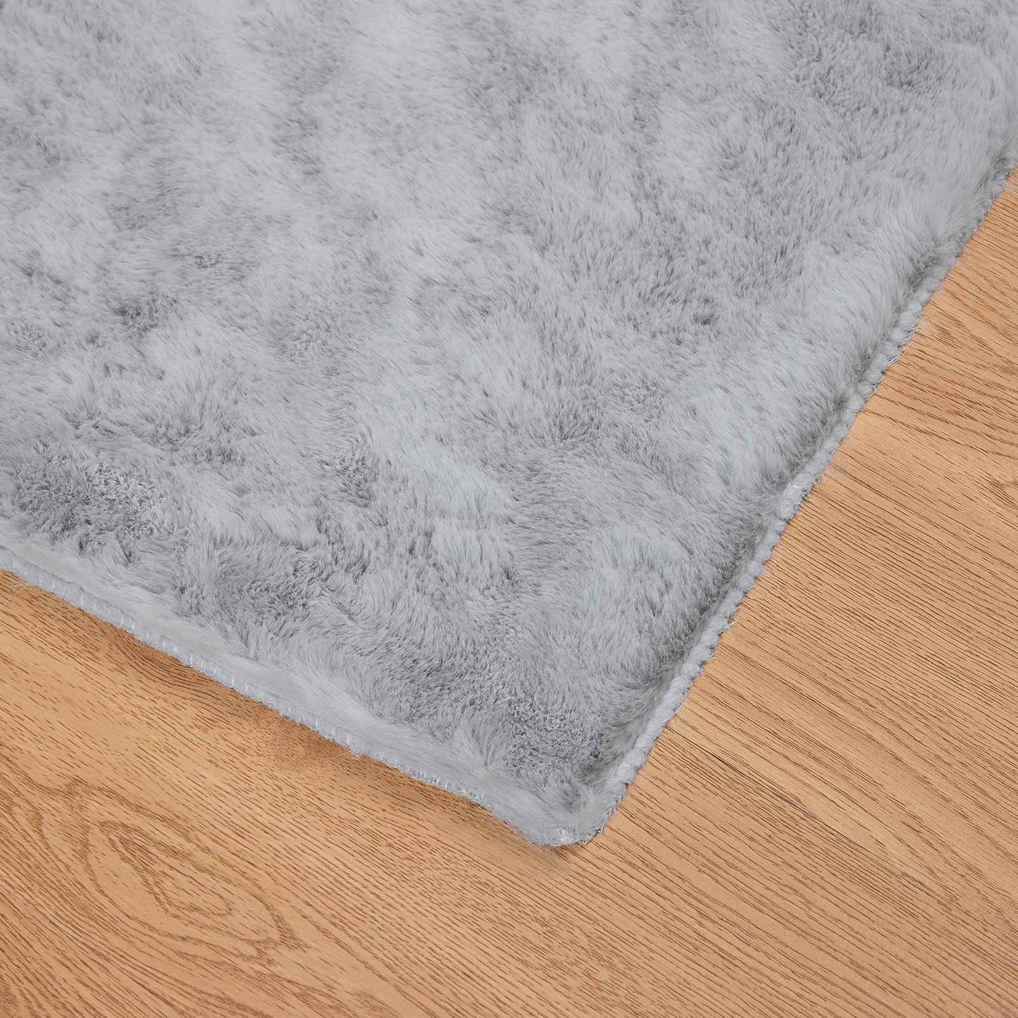 Csúszásgátlós műnyúl szőnyeg OLITE Szürke 200 x 200 cm