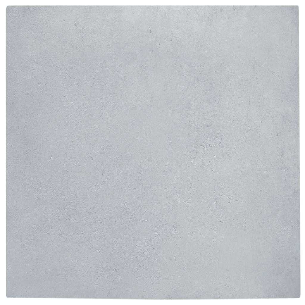 Csúszásgátlós műnyúl szőnyeg OLITE Szürke 200 x 200 cm