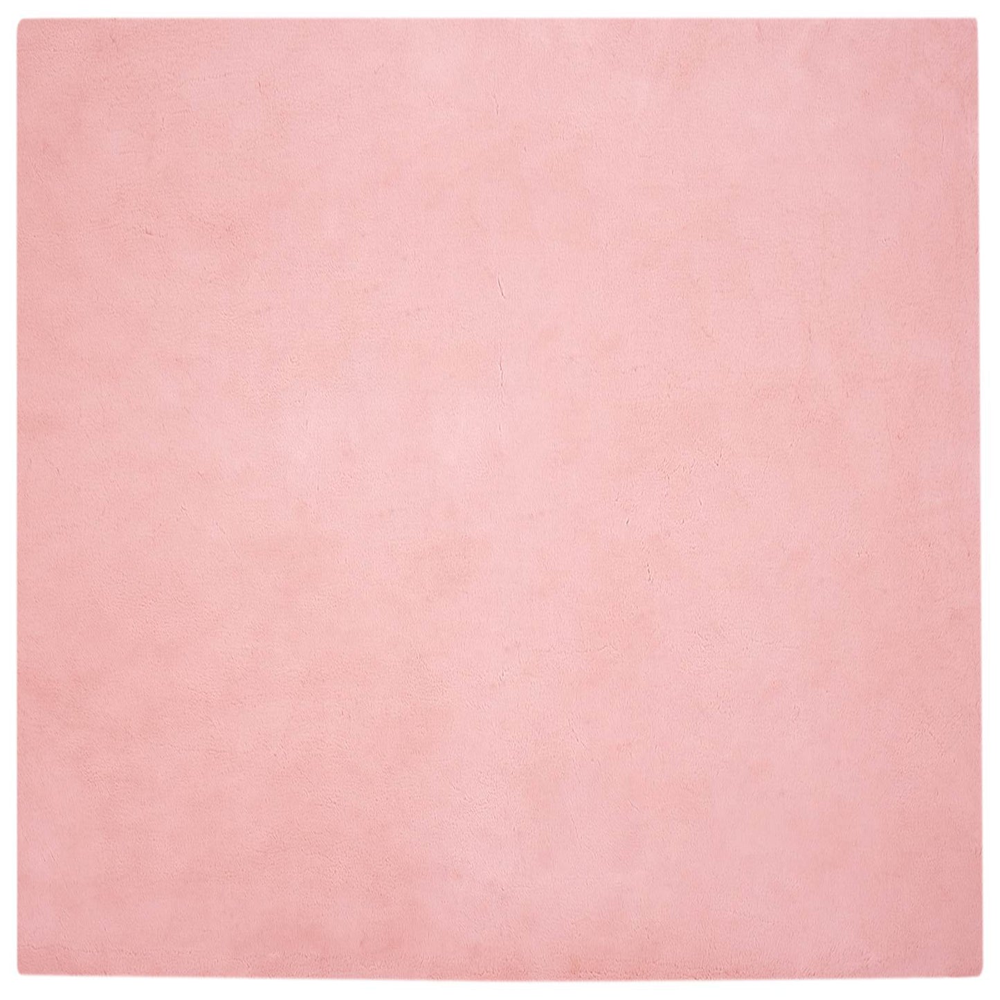 Csúszásgátlós műnyúl szőnyeg OLITE Rózsaszín 160 x 160 cm